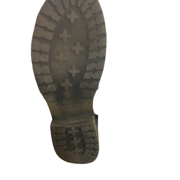 Kenneth Cole riding boots leather upper size 8 1/2 black - Picture 4 of 10